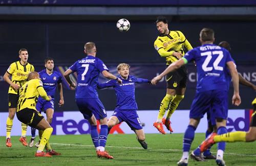 ดินาโม ซาเกร็บ VS โบรุสเซีย ดอร์ทมุนด์